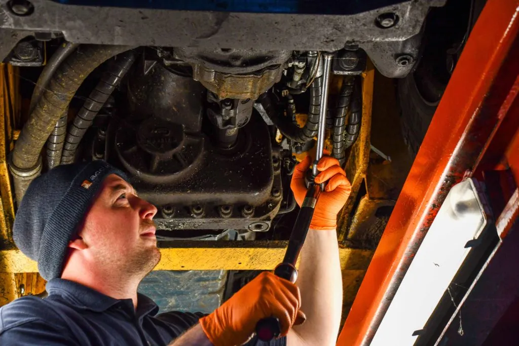 Inside the Acclaim Handling depot at Reading
