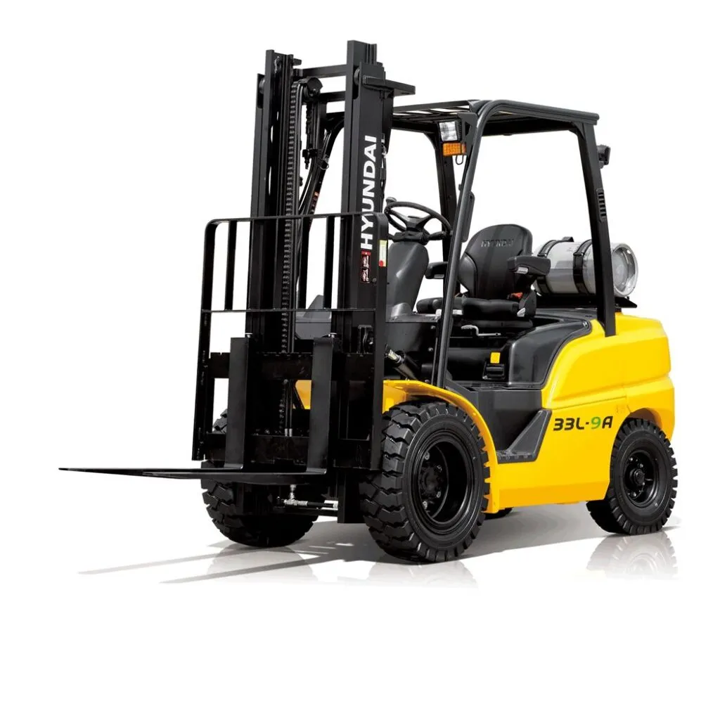 Hyundai L-9A LPG forklifts: 25L-9A, 30L-9A, 33L-9A and 35LN-9A