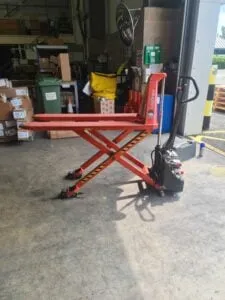 Used LOGITRANS EHL 1004 High Lift Powered Pallet Truck