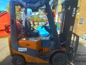 Used TCM FG15T9H LP Gas Forklift