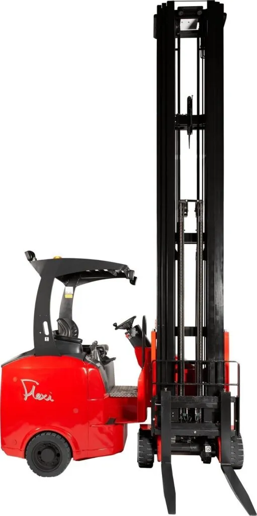 Flexi articulated very narrow aisle forklift